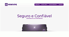 Desktop Screenshot of minivps.com.br